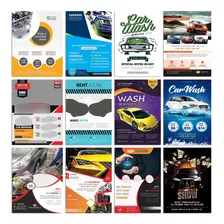 70-flyers De Loja De Carros Psd Photoshop+bônus