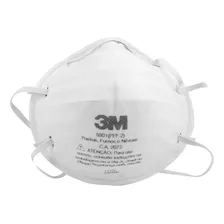 Máscara De Proteção 3m Pff2 8801 N95 Com 20 Unidades