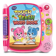 Libro Vtech Touch Para Enseñar Palabras, Rosa