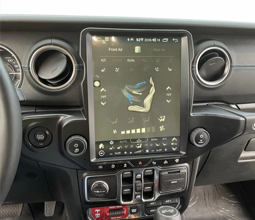 Android Stereo Radio Para Jeep Wrangler 2018-2022 4+64g 12.1 Foto 4