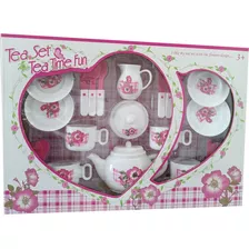 Set Mini Te Infantil Batería Juego Cocina Juguete Niñas