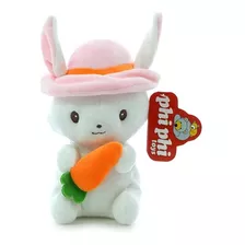 Conejito Con Sombrero Y Zanahoria 20cm - Orig Phi Phi Toys
