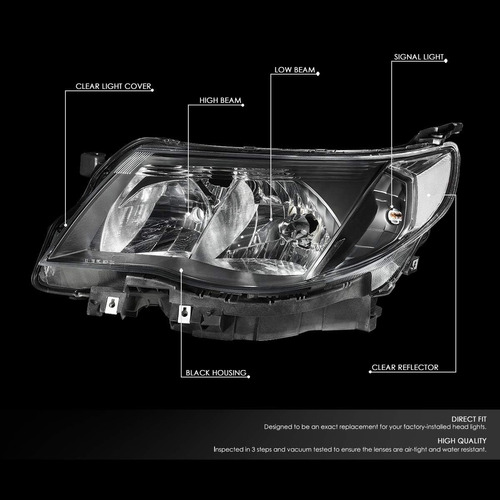 Par De Faros Delanteros De Esquina Transparentes De Carcasa  Foto 2