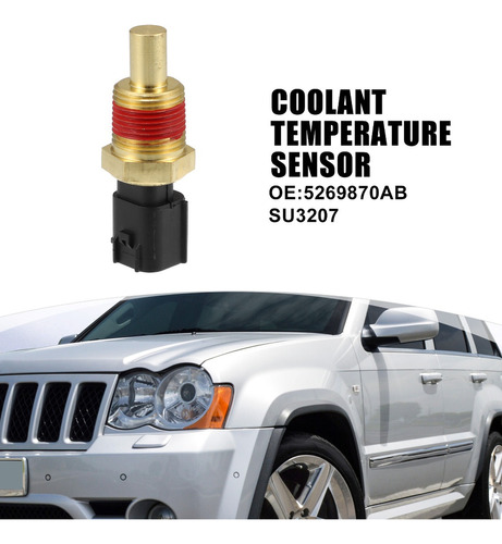Sensor Temperatura Refrigerante Para Jeep Grand Cherokee Ms Foto 2