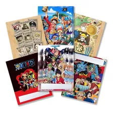 Separadores Asignaturas One Piece Anime Carpeta N3 X6