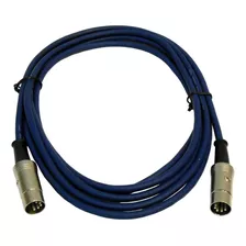 Cable Midi De 10 Pies Audio2000's Adc2054 Doble Blindaj...