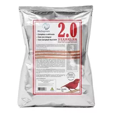 Farinhada Para Pássaros - Biosuprem 2.0 Vermelha 1kg Premium