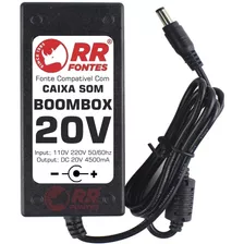 Carregador Fonte Compatível Caixa Som Jbl Boombox 20v 4,5a