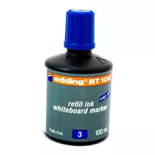 Tinta Marcador Recargable Bt-100 Azul Edding Edding Borrable