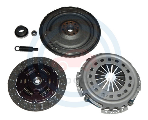 Kit De Clutch Ford F-250 7.3l 1996-1997-1998 Volante Solido Foto 2