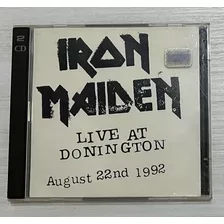 Cd Iron Maiden - Live At Donington Duplo 1992 Nacional