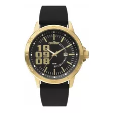 Relogio Masculino Preto Com Dourado Condor Co2115kxs/5p