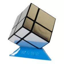 Cubo Magico 2x2 De Rubik 2x2x2 Mirror Shengshou Plateado