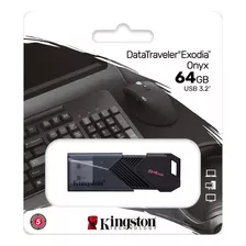 Pendrive Kingston 64gb Datatraveler Exodia Usb 3.2