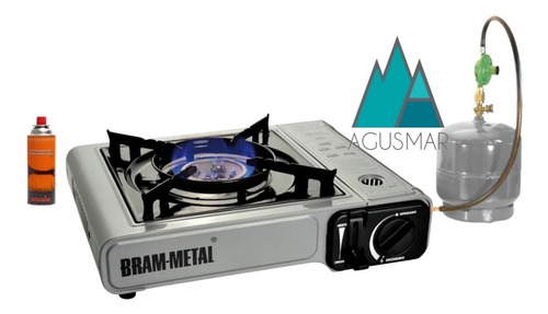 Anafe Dual Bram-metal Camping + Regulador
