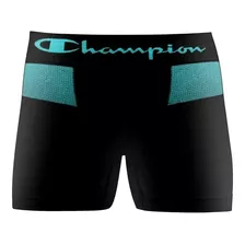 Cueca Boxer Champion Sem Costura Sem Odor Preta 