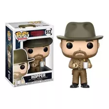 Figura De Acción Jim Hopper With Donut 14425 De Funko Pop! Television