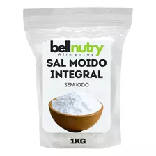 Sal Marinho Puro De Mossoro Moído Integral Sem Iodo - 1 Kg