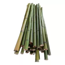 60 Varas De Bambú Natural Tutores Cerca 130cm/ 2-3cm Grosor 