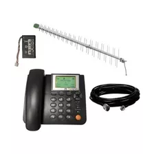 Telefone Antena Rural Celular Gsm Chip Claro Oi Tim 2g Bat