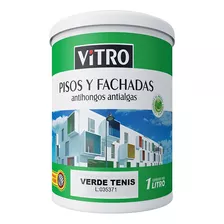 Pintura Pisos Y Fachadas Color Teja 4 Litros Vitro