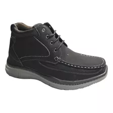 Zapato/botín Stylo De Hombre Negro Dy124bk