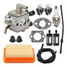 Kit Carburador Para Roçadeira Stihl Fs300 Fs350