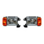 Par Faros Fd F150/f250 1990-1991 S/cromo C/base Tyc