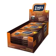 Linea Mini Chocolate Ao Leite Zero Lactose - 15 Unidades 13g