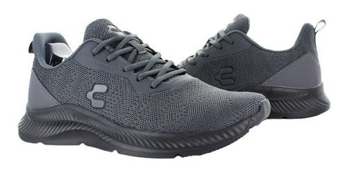 Charly Tenis Correr Gris Para Hombre 81353