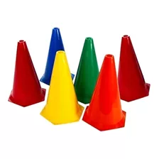 Cone De Agilidade 24cm Kit Com 6 Rythmoon