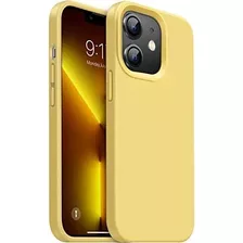 Funda Ouxul Para iPhone 12/12 Pro Yellow