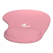 Pad Mouse De Gel Ergonómico Xta-530 Apoya Muñecas Rosado