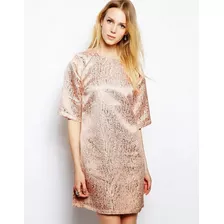 Vestido Asos Jacquard Importado Londres