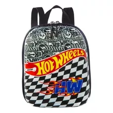 Mochila Hot Wheels Carro Lancheira Pequena Maxtoy