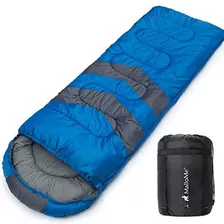 Mallome Single Camping Sleeping Bag - 4 Season