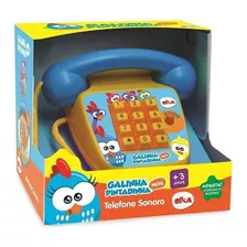 Telefone Sonoro Galinha Pintadinha Mini 1087 - Elka