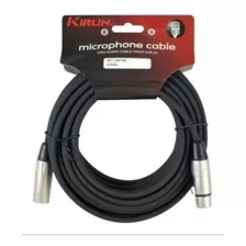 Cable Para Micrófono Xlr-xlr Balanceado 6 Metros Kirlin