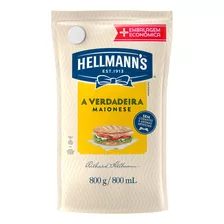 Maionese Hellmann's Sachê 800g Embalagem Econômica