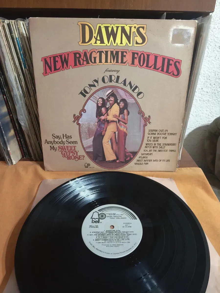 Dawn Featuring Tony Orlando - Dawns New Ragtime Follies - vinilo 1973