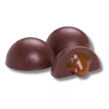 Botones De Chocolate Rellenos De Dulce De Leche X100g Bombon