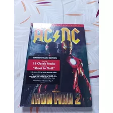 Box Cd + Dvd Acdc Iron Man 2 Limited Deluxe Edition 