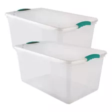 Caja Organizadora Plastica 61 Litros X 2 Unidades