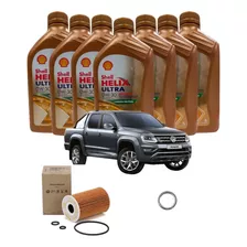 7l Óleo 0w30 Filtro Amarok 2.0 2015 2016 2017 18 Orig Vw507