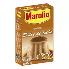 Pack X 24 Unid. Flan Dulce De Leche 60 Gr Marolio Flanes