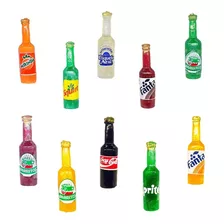 Botellitas De Refresco Miniatura 4.5 Cm Maqueta 100 Unidades