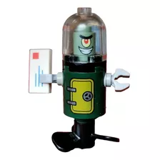Lego Bob Esponja Minifigura Submarino Plankton Set 3815