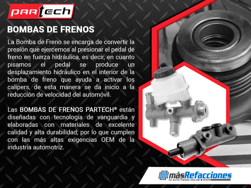 Bomba De Freno Nissan Frontier 2006 2.4l Partech T/a Foto 5