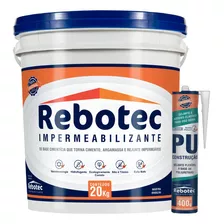 Impermeabilizante Rebote 20 Kg + Pu(construçao Ou 40)