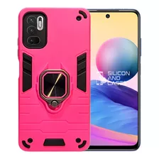 Carcasa Para Xiaomi Redmi Note 10 5g Anillo Antigolpe Color